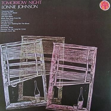 LONNIE JOHNSON, Tomorrow Night (Rare Bid; BID 8019, Germany 1976) LP G+/VG
