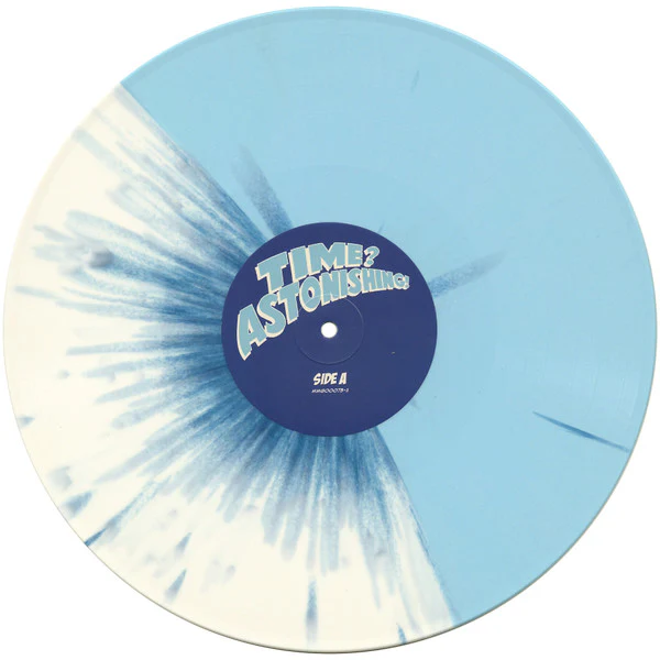 L'ORANGE & KOOL KEITH, Time? Astonishing! (Mello Music Group; MMG00073-1, US 2015, Light blue & white splatter vinyl) LP VG+/VG+ - Image 3