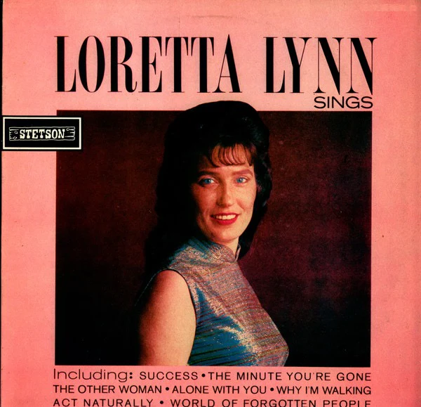 LORETTA LYNN, Loretta Lynn Sings (Stetson; HAT 3023, UK 1980s Reissue) LP VG/VG+