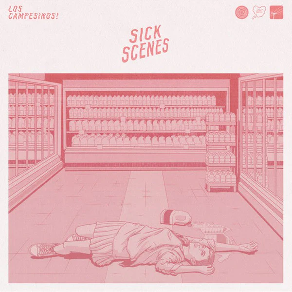 LOS CAMPESINOS!, Sick Scenes (Wichita; WEBB500LP, UK 2017, Uncoated Sleeve, Poster, 180 Gram Vinyl, HL/KR matrix), SALE - Up to 50% Off the Original Price  LP VG+/VG+