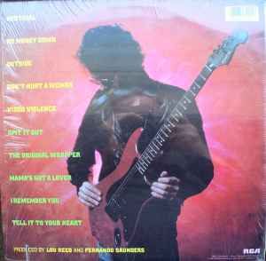 LOU REED, Mistrial (RCA Victor; AFL1-7190, US 1986, Inner, Indianapolis Pressing) LP VG/VG - Image 2