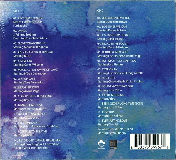 LOUIE VEGA, Louie Vega Starring...XXVIII (Vega Records; 02VEG04, US 2016, Digipak) 2xCD VG+/EX - Image 2