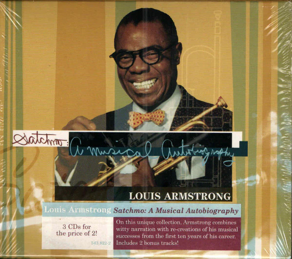 LOUIS ARMSTRONG, Satchmo: A Musical Autobiography (Verve Records; 543 822-2, Europe 2001) 3xCD VG/VG