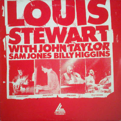 LOUIS STEWART WITH JOHN TAYLOR (2), SAM JONES, BILLY HIGGINS, I Thought About You (Lee Lambert; LAM 103, UK 1979) LP VG/VG