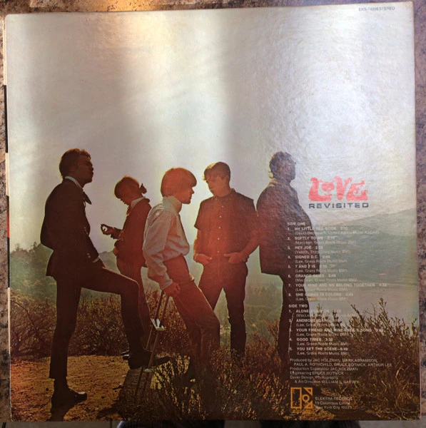 LOVE, Revisited (Elektra; EKS 74058, US 1970, Gatefold, Company Inner, Terre Haute pressing) LP G/VG - Image 2
