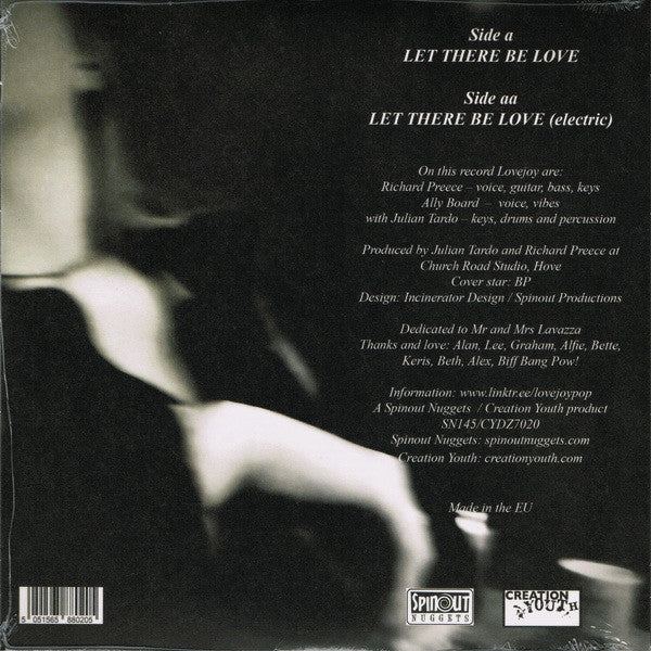LOVEJOY, Let There Be Love (Spinout Nuggets ; SN145, UK 2025, Picture Sleeve, Limited Edition of 500) LP VG+/EX - Image 2