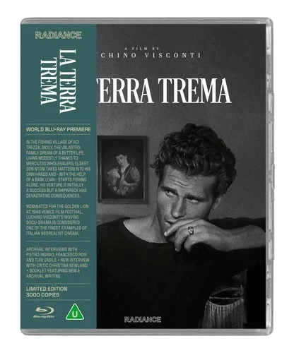 LUCHINO VISCONTI, La Terra Trema (Radiance ; 122, Europe 2025) Blu-Ray M/M