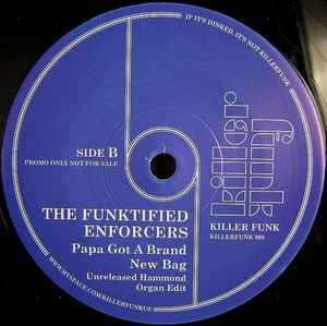 LUCIEN'S LUCK / THE FUNKTIFIED ENFORCERS, You Should Know! / Papa Got A Brand New Bag (Killer Funk; KILLERFUNK 008, UK 2009) 7" /EX - Image 2