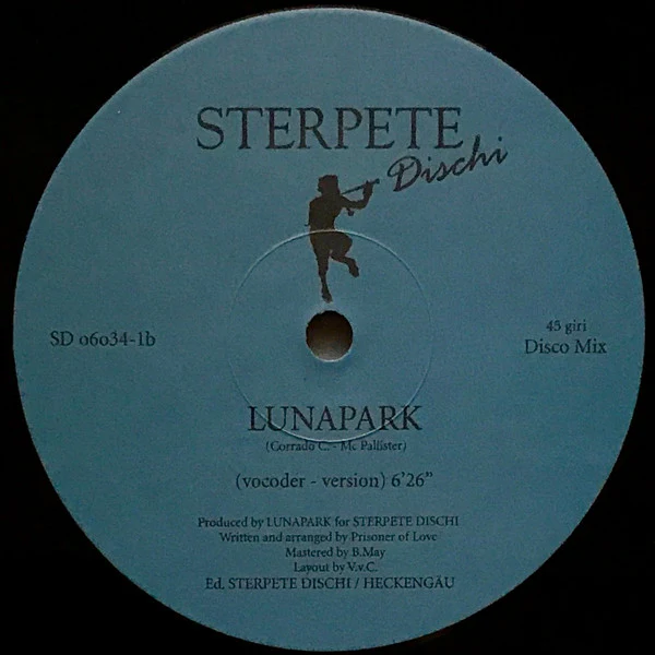 LUNAPARK, Lunapark (Sterpete Dischi; SD 06034-1, Italy 2005) 12" /G+ - Image 2