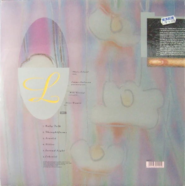 LUSH, Scar (4AD; JAD 911, UK 1989, Red Inside Sleeve) Mini LP VG/VG - Image 2