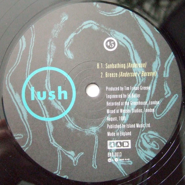 LUSH, Sweetness And Light (4AD; BAD 0013, UK 1990, Picture Sleeve) 12" EP VG/VG - Image 3