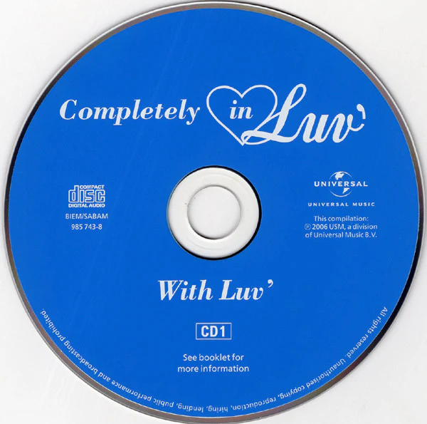 LUV', Completely In Luv' (Universal Music; 985 743-7, Netherlands 2006, Booklet) 4xCD VG/VG+ - Image 3