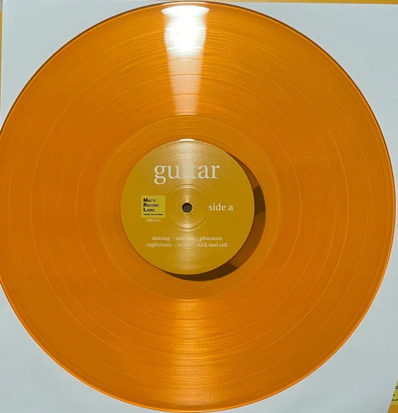 MAC DEMARCO, Guitar (Mac's Record Label; 8704399893, US 2025, Gatefold, Indie Exclusive, Transparent Orange Vinyl) LP NEW/NEW - Image 3