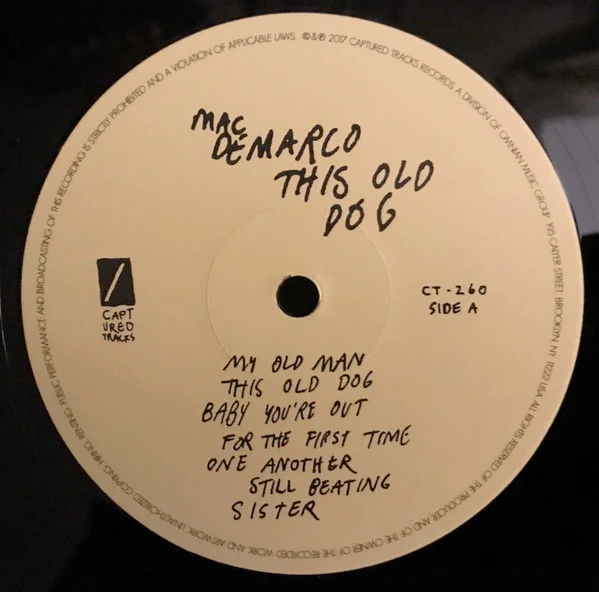 MAC DEMARCO, This Old Dog (Captured Tracks ; CT260LP, US 2017, Gatefold) LP NEW/NEW - Image 3