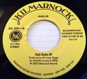 MADLIB, Theme For Fergus / Galt Suite #7 (Kilmarnock; KIL 2003-1, US 2003) 7" /EX - Image 2