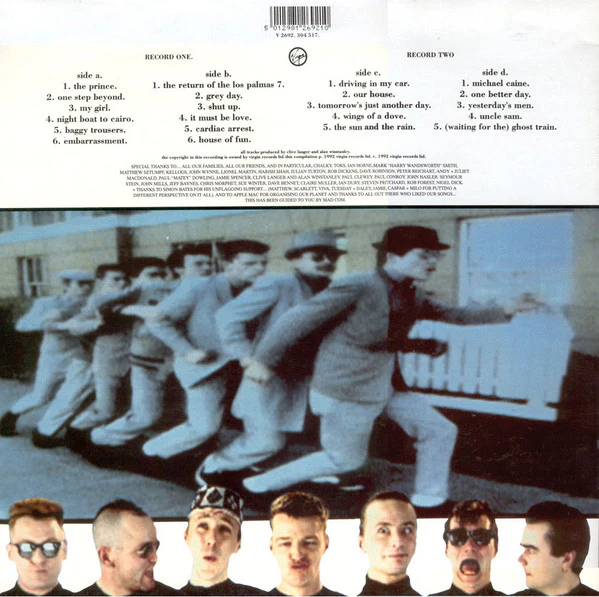 MADNESS, Divine Madness (Virgin; V 2692, UK 1992, Gatefold, Pink Labels) 2xLP VG/VG+ - Image 2