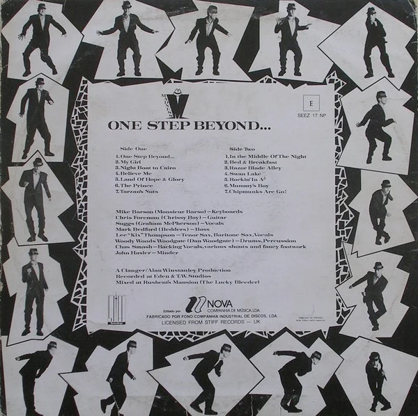MADNESS, One Step Beyond... (Stiff Records; SEEZ 17 NP, Portugal 1979, Insert) LP G+/VG+ - Image 2