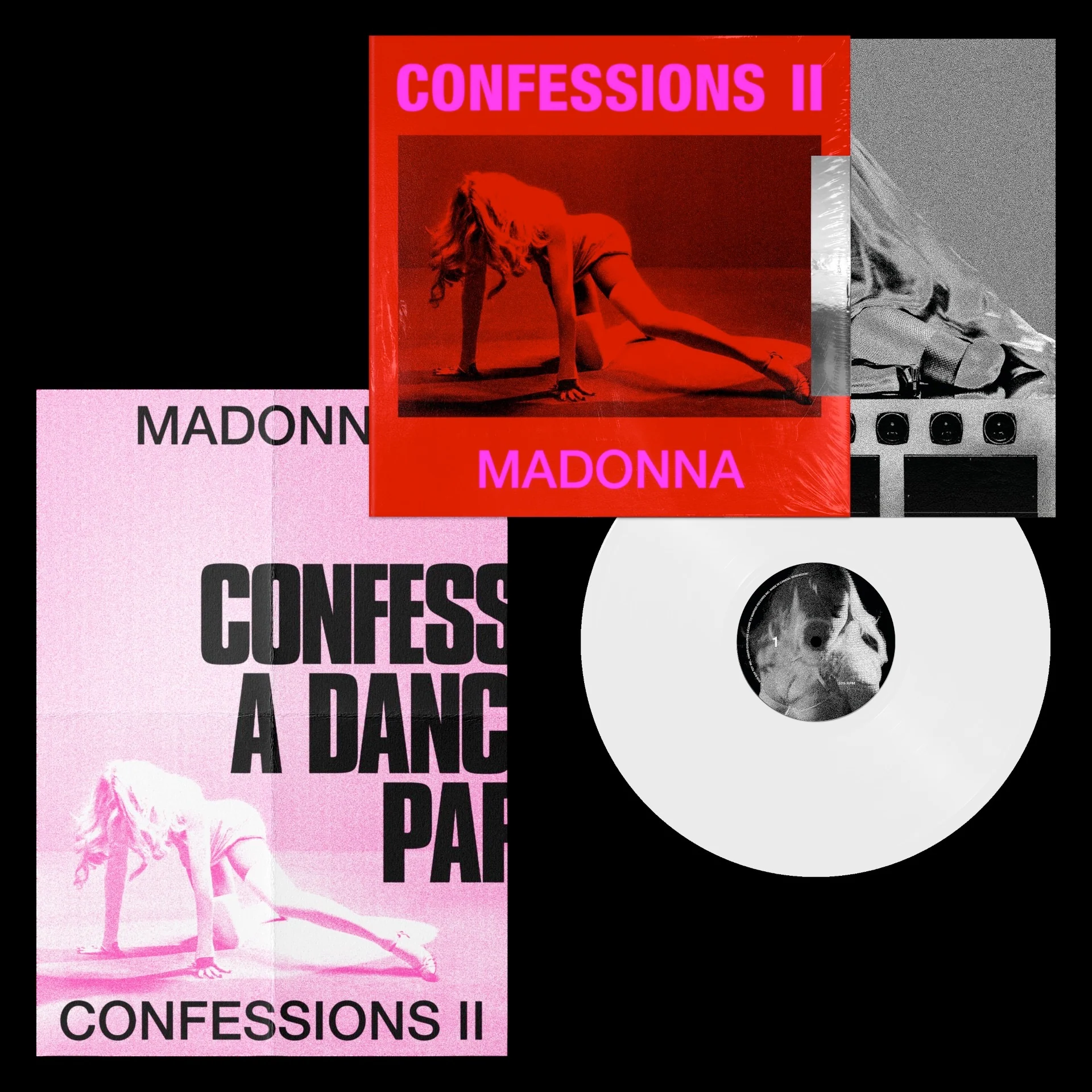 MADONNA, Confessions II (Warner; 0093624822448, UK 2026, Inner, Poster, White Vinyl, RSD Stores Exclusive) LP NEW/NEW - PRE-ORDER