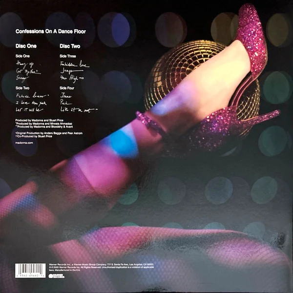 MADONNA, Confessions On A Dance Floor (Warner Records; 9362-49460-1, Europe 2019, Gatefold, Pink Vinyl) 2xLP NEW/NEW - Image 2