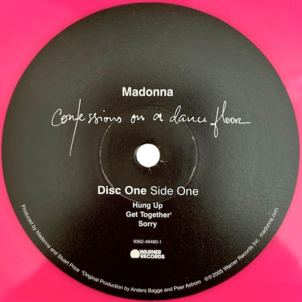MADONNA, Confessions On A Dance Floor (Warner Records; 9362-49460-1, Europe 2019, Gatefold, Pink Vinyl) 2xLP NEW/NEW - Image 3