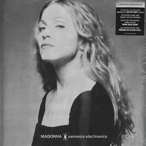 MADONNA, Veronica Electronica (Rhino Records; RCV1 725398, Worldwide 2025, Limited Edition on Marbled Silver Vinyl) LP VG+/VG+