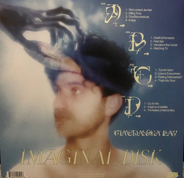 MAGDALENA BAY, Imaginal Disk (Mom + Pop; MP770, UK, Europe & US 2024, Gatefold, Insert, Black Vinyl) 2xLP NEW/NEW - Image 2