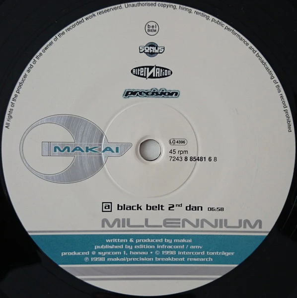 MAKAI, Millennium (Alternation; Int 8 85480 6, Germany 1998, Picture Sleeve) 2x12" VG/G - Image 3