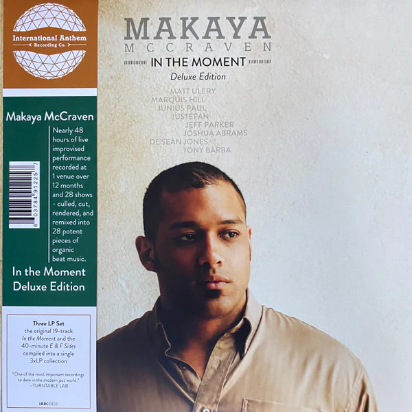 MAKAYA MCCRAVEN, In The Moment (Deluxe Edition) (International Anthem Recording Company; IARCDE03, US 2019 Reissue, Inners, Obi) 3xLP VG+/G+