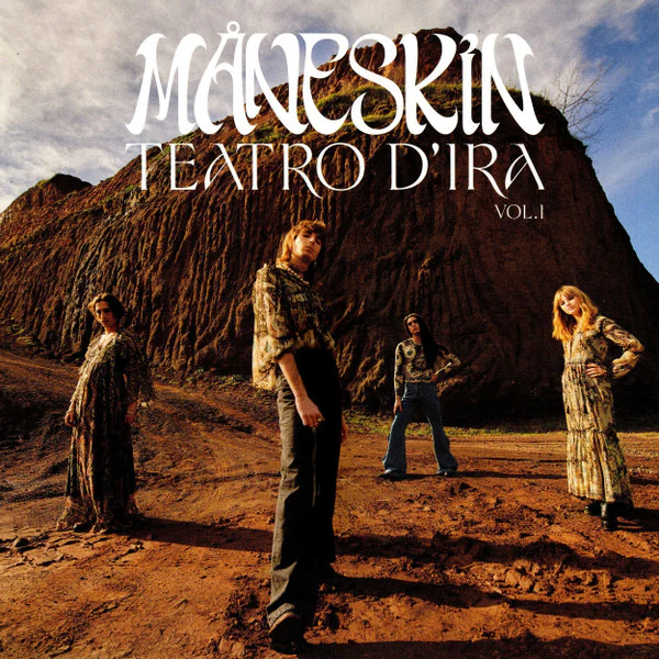 MANESKIN, Teatro D'Ira - Vol.I (Sony Music; 19439872901, Europe 2021, Inner, Light Transparent Orange Vinyl) LP VG+/VG+