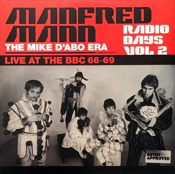 MANFRED MANN, Radio Days Vol 2 / The Mike D'Abo Era (Live At The BBC 66-69) (East Central One; RADLP2, UK 2019, Triple Gatefold) 3xLP NEW/NEW
