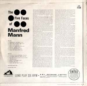 MANFRED MANN, The Five Faces of (HMV; CLP1731, UK 1964, Laminated Flipback Sleeve, Mono), SALE - Up to 50% Off the Original Price  LP G+/G+ - Image 2