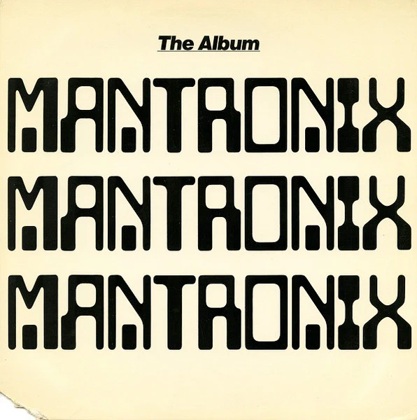 MANTRONIX, The Album (Sleeping Bag Records; TLX-6, US 1985, Picture Sleeve) LP VG/VG