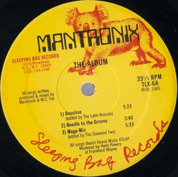 MANTRONIX, The Album (Sleeping Bag Records; TLX-6, US 1985, Picture Sleeve) LP VG/VG - Image 3