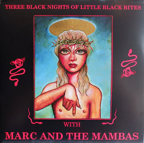 MARC AND THE MAMBAS, Three Black Nights Of Little Black Bites (Cold Spring; CSR350LP, UK 2025 Reissue, Booklet) 2xLP VG/EX