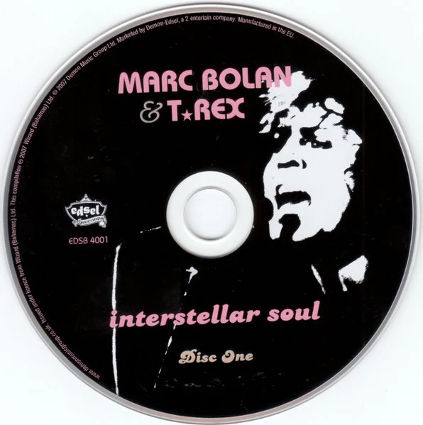 MARC BOLAN & T. REX, Interstellar Soul (Edsel Records; EDSB 4001, Europe 2007 Reissue, Book Sleeve, Limited Edition) 3xCD EX/M - Image 3