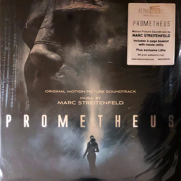 MARC STREITENFELD, Prometheus (Original Motion Picture Soundtrack) (Music On Vinyl; MOVATM290, Europe 2022 Reissue, Glossy Gatefold Sleeve, Booklet & Inner, 180 gram. Includes 4-page booklet 2xLP VG+/EX
