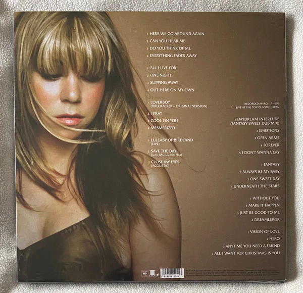 MARIAH CAREY, The Rarities (Legacy; 19439814021, US 2023 Reissue, Slipcase, 4 Inners, Hype Stickered Sleeve) 4xLP VG/VG - Image 2