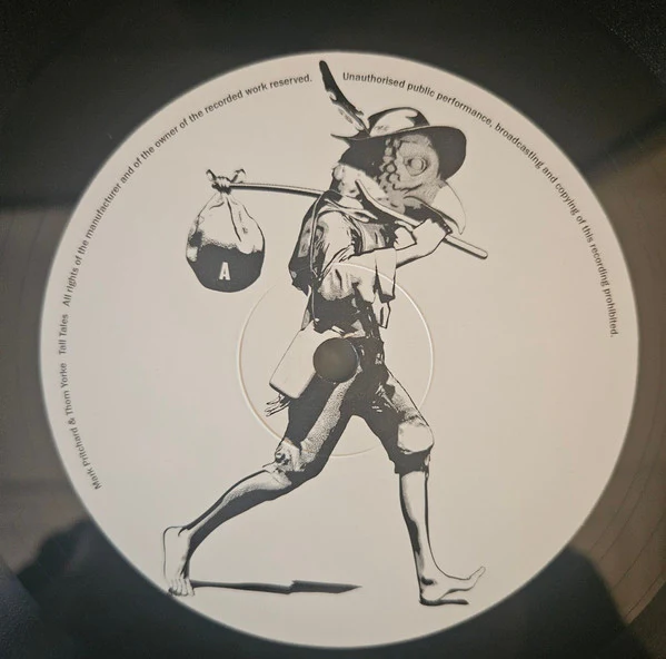 MARK PRITCHARD, THOM YORKE, Tall Tales (Warp Records; WARPLP323X, Europe 2025, Casebound sleeve with printed sleeves held in front and back cover, 36 page suspended booklet) 2xLP VG+/VG - Image 3