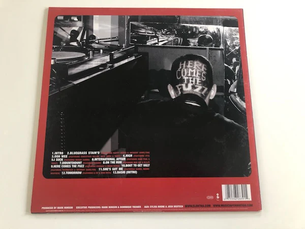 MARK RONSON, Here Comes The Fuzz (Elektra; 7559-62839-1, Germany 2003, Inner) LP VG/VG - Image 2