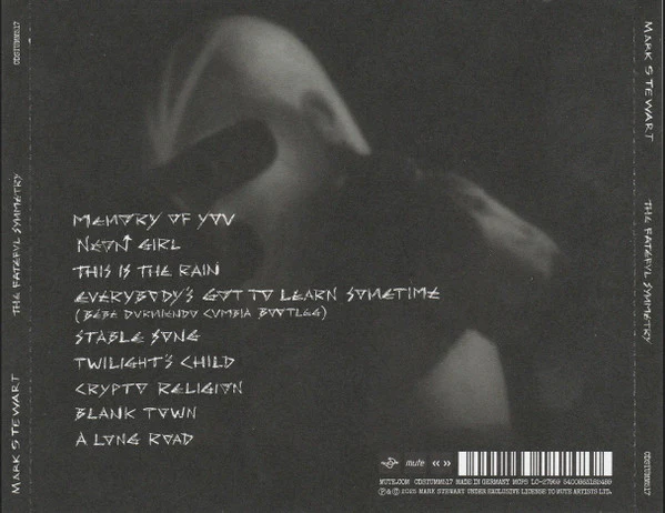 MARK STEWART, The Fateful Symmetry (Mute; CDSTUMM517, Europe 2025) CD EX/EX - Image 2