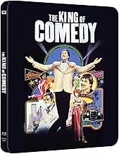 MARTIN SCORSESE, The King Of Comedy (20th Century Fox; WW-SGB23639, Europe 2019 Reissue, Steelbook, Card Info Sheet) Blu-Ray VG/VG+