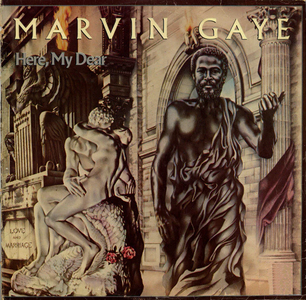 MARVIN GAYE, Here, My Dear (Motown; TMSP6008, UK 1979, Gatefold) 2xLP VG/VG+