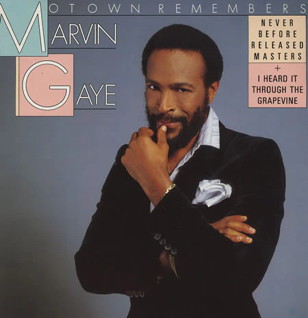 MARVIN GAYE, Motown Remembers Marvin Gaye (Motown; ZL72463, Germany 1986) LP VG+/EX
