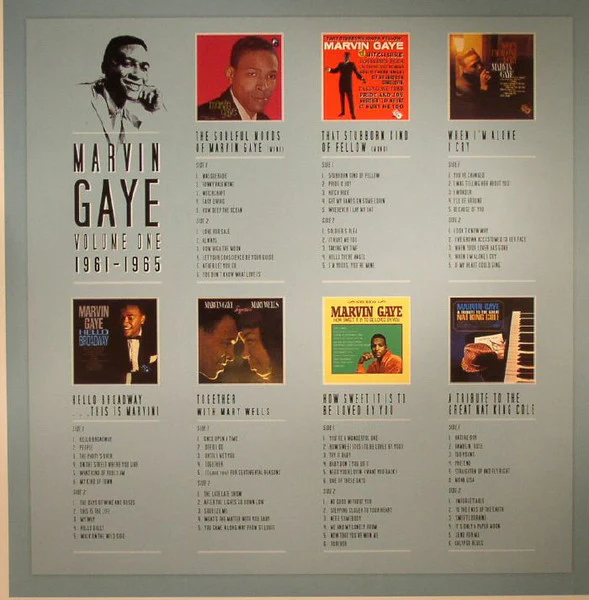 MARVIN GAYE, Volume One 1961 - 1965 (Motown; 0600753536452, UK & Europe 2015, Box Set) 7xLP VG/VG+ - Image 2