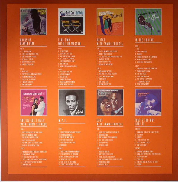 MARVIN GAYE, Volume Two 1966 - 1970 (Motown; 0600753535042, UK & Europe 2015, Box Set, Remastered) 8xLP VG+/VG+ - Image 2