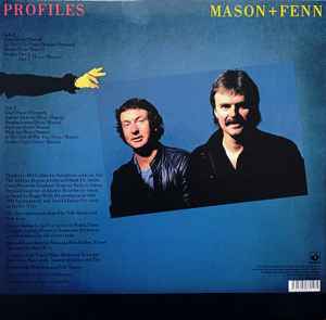 MASON + FENN, Profiles (Harvest; 0190295660161, Europe 2024 Reissue, Pink Floyd and 10CC) LP EX/EX - Image 2