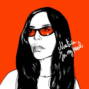MATISA, In My Head (Slacker 85; SLACKER008, Germany 2025, Picture Sleeve, Red Translucent Vinyl), SALE - Up to 50% Off the Original Price 12" EX/EX