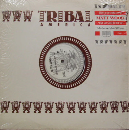 MATT WOOD, What Am I Gonna Do With You (TRIBAL America; Y-13902, US 1993, Stickered Company Sleeve) 12" VG/VG