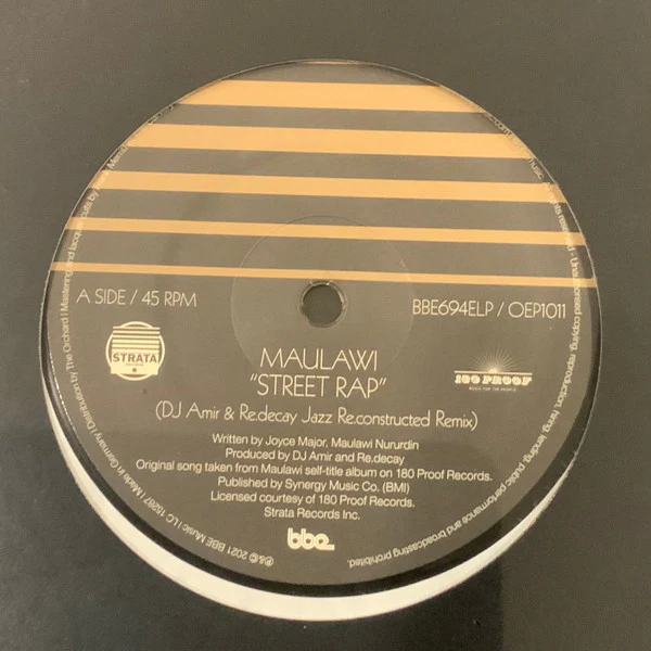 MAULAWI / FITO FOSTER, Street Rap / Salsa (BBE; BBE694ELP, UK 2021), SALE - Up to 50% Off the Original Price  12" /EX - Image 2