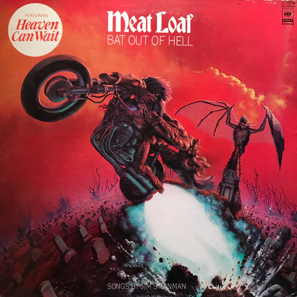 MEAT LOAF, Bat Out Of Hell (CBS/Sony; LP-1265-E, Philippines 1977, No Inner) LP VG/VG